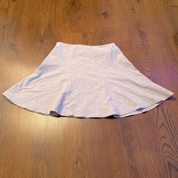 🌷 Banana Republic🌷 Light Gray Short A Line Flare Mini Skirt - Picture 7 of 8